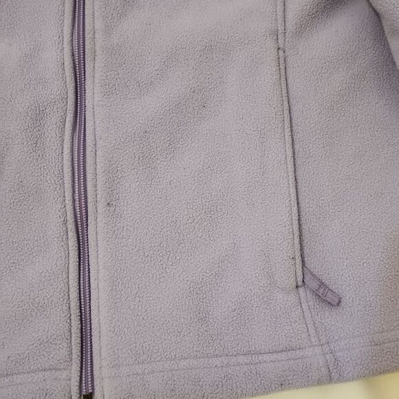 L.L. Bean Women's Size M Softshell Jacket  Full Zip Front Lilac Nylon/Spandex - Picture 3 of 9